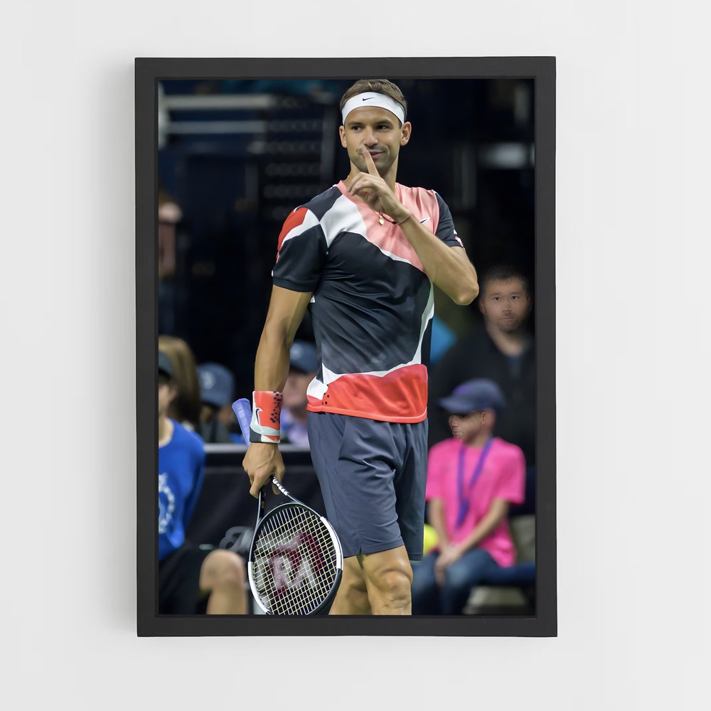 Poster Grigor dimitrov matches – affiche Tennis (vue 2)